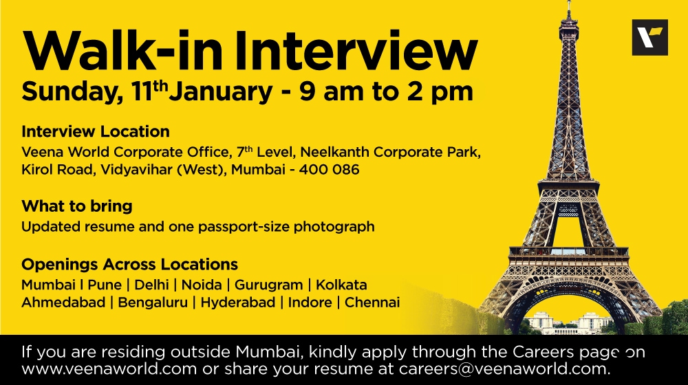 Walk-in Interview Image